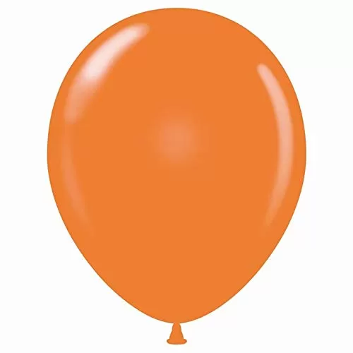 Personalized Brthday Party Balloons with Brthday Boy/Girl Name ( Pack of 30) (Orange)