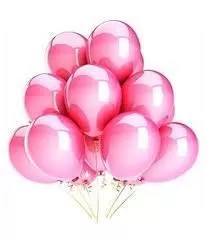 Products HD Metallic Finish Balloons for Brthday / Anniversary Party Decoration ( Pink ) Pack of 25