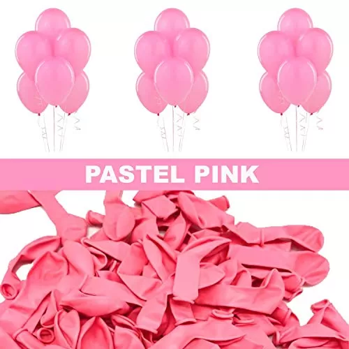 Products Pastel Colored Balloons Pastel Happy Brthday Party Decorations Pastel Small Shower Decorations Pastel Brthday Balloons Pastel Pink Color Pack of 250