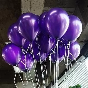 10 inch hd Metallic Shiny Balloons for Brthday Decoration, 2 image