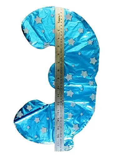 Number Zero Foil Balloon 16" Inch, 2 image