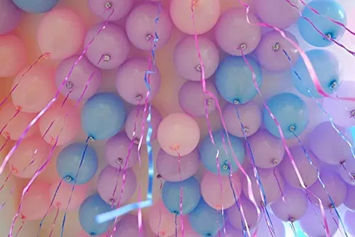 Pastel Color Balloons and Balloon Pump Combo - Pack of 25 (Pastel Pink), 4 image