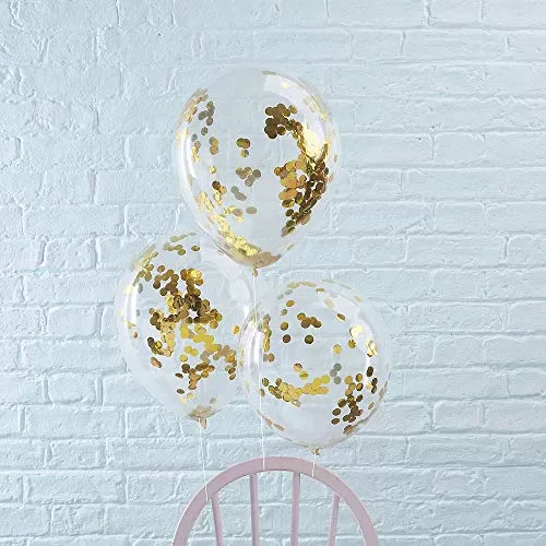 21st Brthday Decorations with Pump Number Foil Balloon and Confetti Latex Balloons Bouquet, 4 image