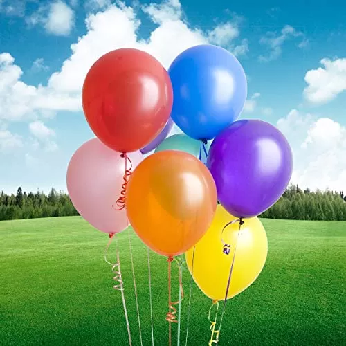10 inch hd Metallic Shiny Balloons for Brthday Decoration, 5 image
