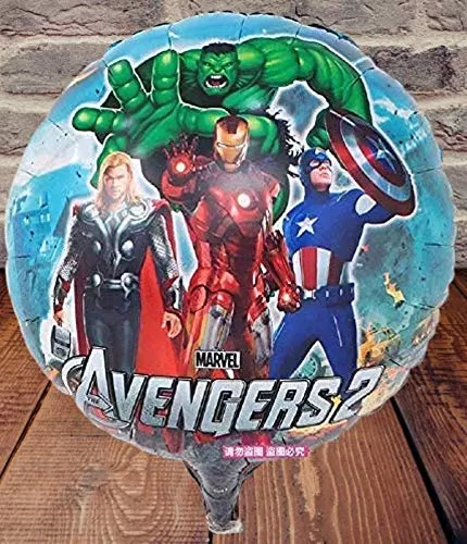 Avengers Round Foil Balloon 18 Inches, 2 image