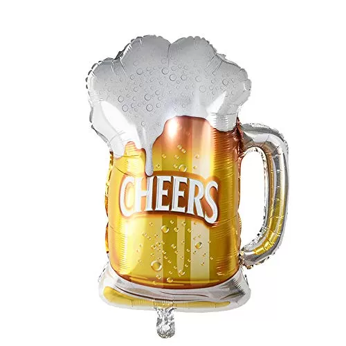 (Pack of 1) Cheers Foil Balloon Cheers Balloon Celebration Decoration Items Brthday Decoration Items - Multi, 2 image