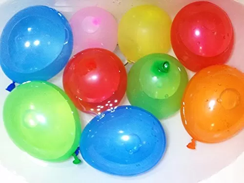 Holi Water Balloons Fun Party - Pack of 130 Balloons - Non Toxic Balloons, 2 image
