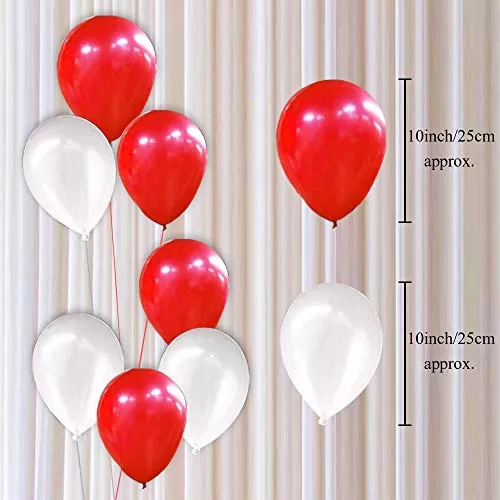 (Pack of 53) I Love You Red Foil Balloon I Love u Balloons Love Balloons for Decoration Love Balloons for Brthday Love Balloons for Anniversary, 4 image