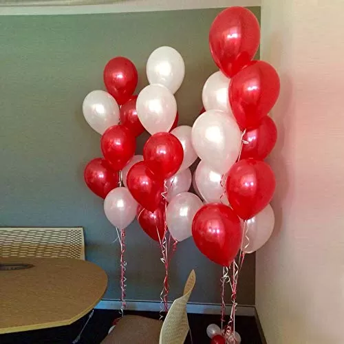 (Pack of 53) I Love You Red Foil Balloon I Love u Balloons Love Balloons for Decoration Love Balloons for Brthday Love Balloons for Anniversary, 6 image