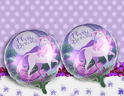 (Pack of 2) Happy Brthday Foil Balloons Happy Brthday Balloons for Decorations Brthday Decoration Items Balloons for Brthday Party Decoration - Multi, 3 image