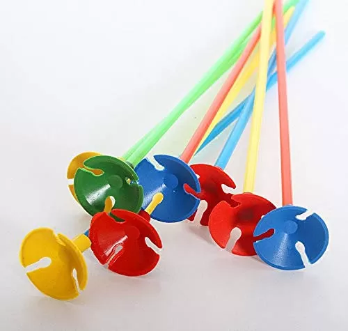 Cup and Stick holder for Balloons for Brthday Party Decorations (Pack of 100), 3 image