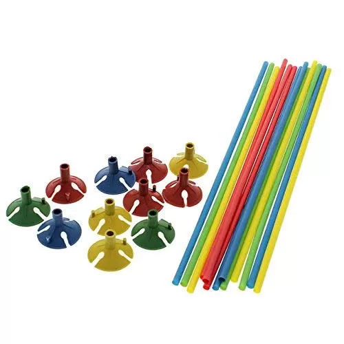 Cup and Stick holder for Balloons for Brthday Party Decorations (Pack of 50), 2 image
