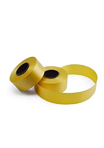 Products Premium Party Balloon Plastic Curling Golden Ribbon for Brthday Wedding Party Decorations (Width : 1 inch Length : 25 mtr) (Pack of 2 pcs ), 3 image