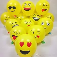 30 PCs Different Style Smiley Faces Balloons Best for BrthdayWeeding & Theme Party Balloons, 4 image