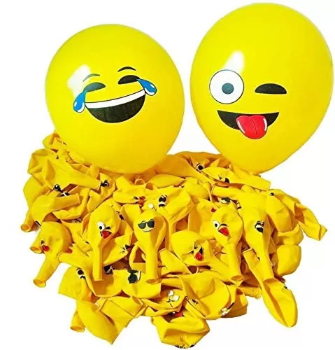 30 PCs Different Style Smiley Faces Balloons Best for BrthdayWeeding & Theme Party Balloons, 3 image