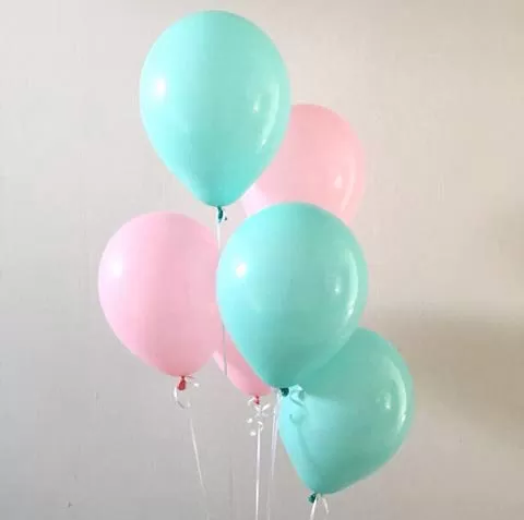 Products Pastel Colored Balloons Pastel Happy Brthday Party Decorations Pastel Small Shower Decorations Pastel Brthday Balloons Pastel Pink Mint Color Pack of 100, 3 image