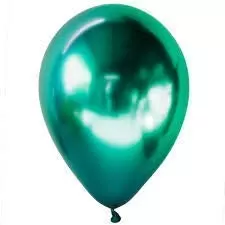Products Green Metallic Chrome Balloons for Brthdays Anniversaries Weddings Functions and Party Occassions (Pack of 5 ), 3 image