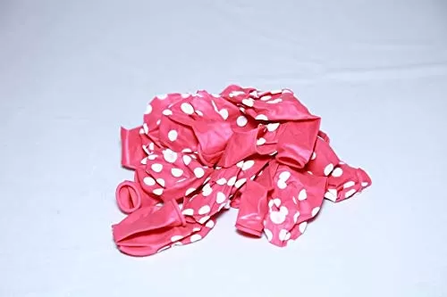 Products Polka Dot Finish Balloons (Pink) Pack of 25, 2 image