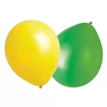 Products HD Metallic Finish Balloons for Brthday / Anniversary Party Decoration ( Yellow Green ) Pack of 25, 2 image