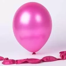 Products HD Metallic Finish Balloons for Brthday / Anniversary Party Decoration ( Pink Silver ) Pack of 25, 5 image
