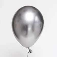 Products HD Metallic Finish Balloons for Brthday / Anniversary Party Decoration ( Pink Silver ) Pack of 30, 6 image