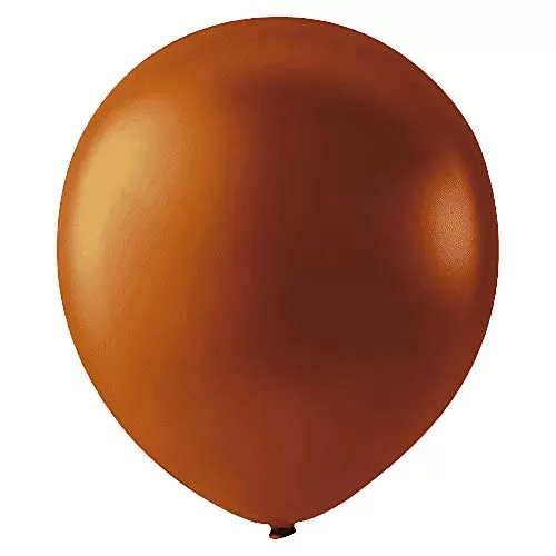 Products Metallic HD Toy Balloons Brthday / Anniversary Balloons Brown (Pack of 20) (Size - 9 inches), 2 image