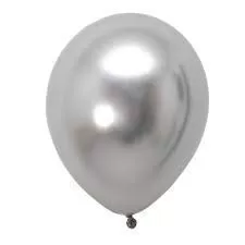 Products Silver Metallic Chrome Balloons for Brthdays Anniversaries Weddings Functions and Party Occassions (Pack of 5 ), 3 image