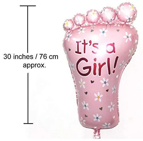 Products "It's a Girl! Balloons for Small Shower(Pack/Set of 5-Pink), 2 image