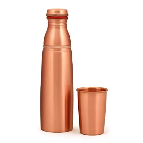 Cello Cop- Pura Shubh Copper Bottle 1000 ml Copper