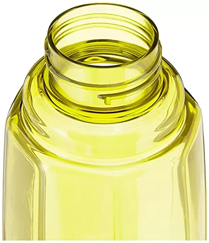 Cello Octa Premium Edition Safe Plastic Water Bottle 1 Litre Set of 6 Yellow, 2 image