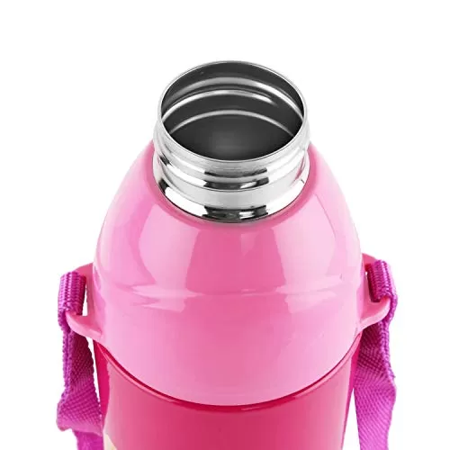 Cello Kid's Stainless Steel Puro Zee Insulated 'Water Bottle Pink 600 ml, 8 image