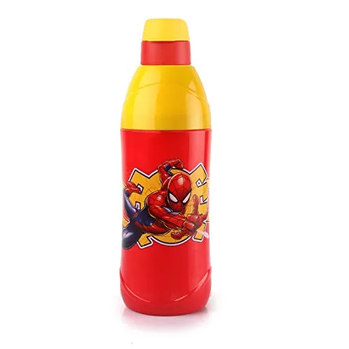 Cello Puro Steel-X Kids Zee Water Bottle Spider Man Red 900 ml, 6 image
