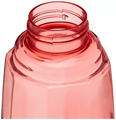 Cello Octa Premium Edition Safe Plastic Water Bottle 1 Litre Set of 6 Red, 2 image
