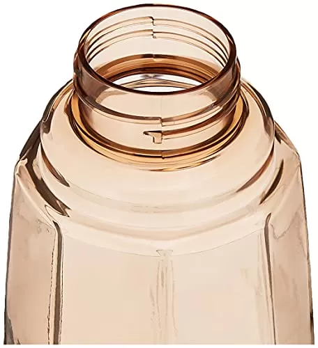Cello Octa Premium Edition Safe Plastic Water Bottle 1 Litre Set of 3 Brown, 2 image