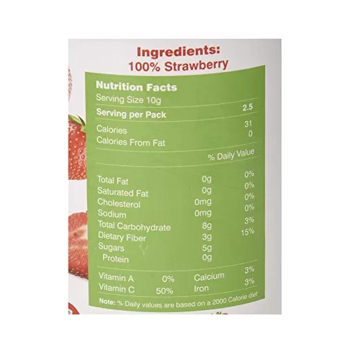 Freeze Dried Strawberry 25 gm (0.88Oz), 4 image