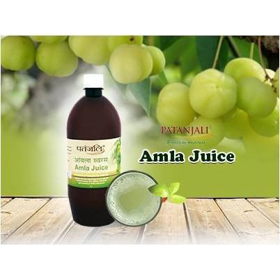 Buy Patanjali Amla Juice 1litre(Immunodeficiency,Hyperacidity,Eye, Skin  Diseases,Delays Ageing) | Globally