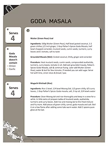 Goda Masala - Indian Spices Pack of 2, Each 50 gm, 6 image