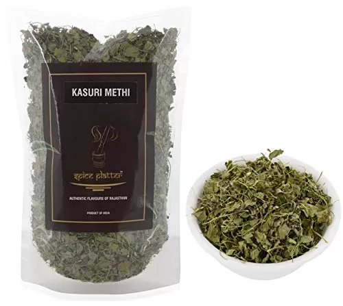 Kasuri Methi - Dried Fenugreek Leaves - Methi Leaves - 100 g