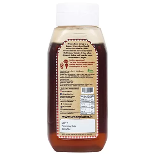 Organic Brown Rice Syrup , 400 Gm (14.11 OZ) [Natural Sweetener Vegan Gluten-Free], 3 image