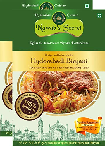 Hyderabadi Biryani Masala - Indian Spices 50 Grams Pack Of 2
