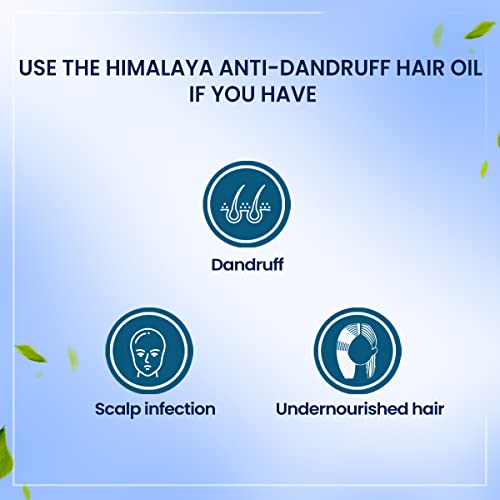 Himalaya Anti-Dandruff Hair Oil | Non Sticky Hair Oil | Removes Dandruff | Provides Scalp Nourishment | Made with Tea Tree Oil Neem & Rosemary | For Women & Men | 100 ML, 5 image