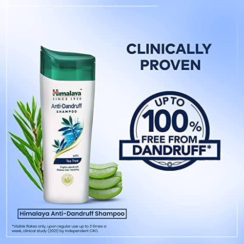 Himalaya Anti-Dandruff Shampoo | Soothes the Scalp & Nourishes Hair | With the goodness of Tea Tree Oil & Aloe Vera | For Women & Men | 200 ML, 3 image