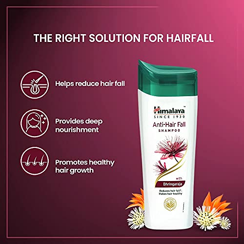 Himalaya Anti-Hair Fall Shampoo | Helps Reduce Hair Fall | Makes Hair Healthy | With the goodness of Bhringraja & Palasha | For Women & Men | 1000 ML, 6 image