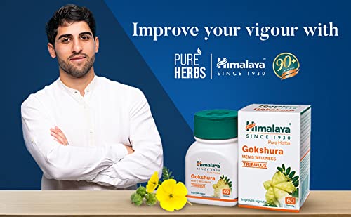 Himalaya Gokshura Men's Wellness Tablets 60 Tablets|Tribulus| Improves  vigour - the best price and delivery | Globally