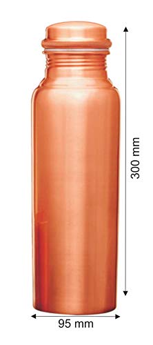 SignoraWare Copper bottle Matt 900 ml (Copper) Set of 1, 9 image