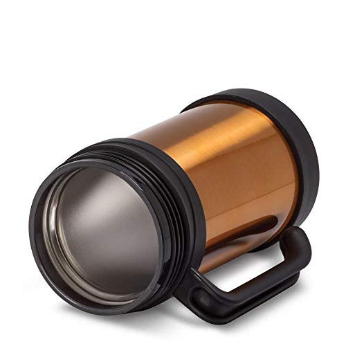 Freelance Blackbird Vacuum Insulated Stainless Steel Flask Mug Water Beverage Cup Travel Tumbler 500 ml Copper (1 Year Warranty), 3 image