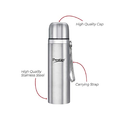 Prestige Stainless Steel Thermopro Flask 350 ml Silver, 4 image