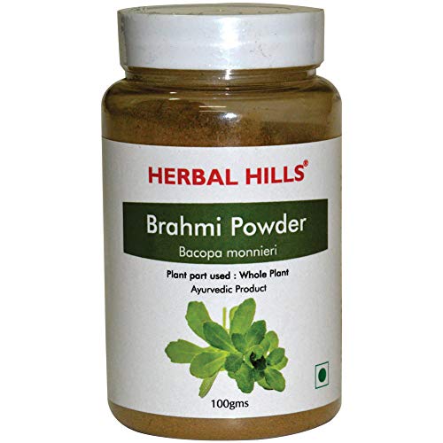 Herbal Hills Bhringraj powder and Brahmi Powder - 100 gms each for hair  growth hair care healthy digestion and memory support - the best price and  delivery | Globally