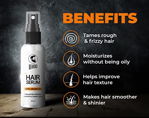 Beardo Hair Serum With Argan Oil - 50ml - the best price and delivery |  Globally