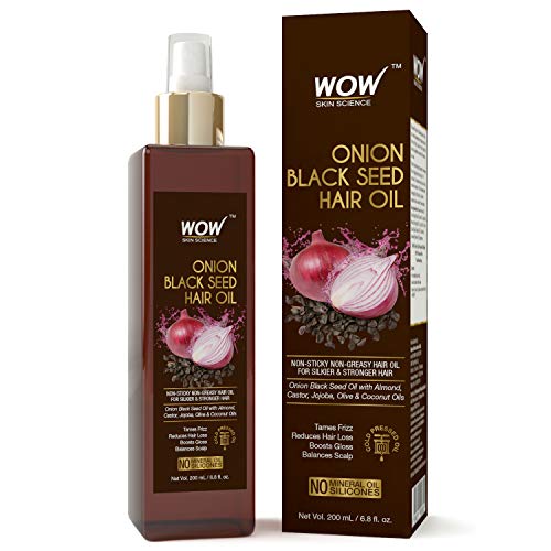WOW Skin Science Onion Black Seed Oil Hair Care Ultimate 4 Kit (Shampoo +  Hair Conditioner + Hair Oil + Hair Mask) - the best price and delivery |  Globally